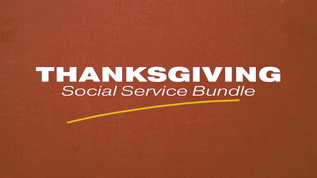 Thanksgiving Social Graphic Bundle image number 0